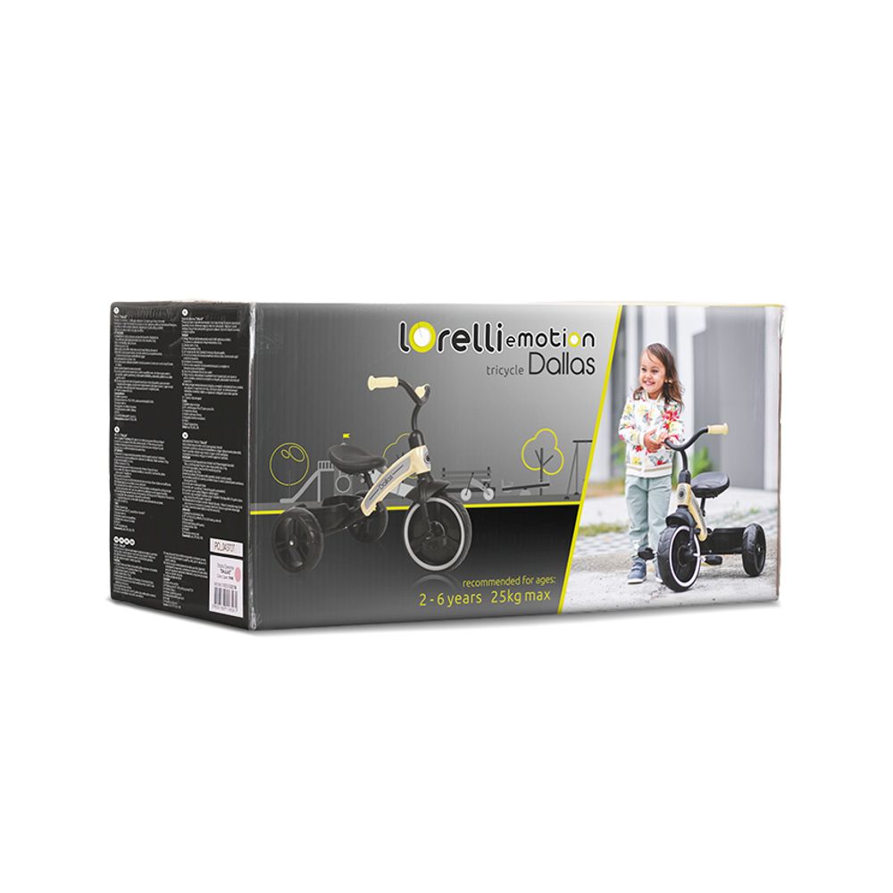 Lorelli Tricikl Dallas, Beige slika 8