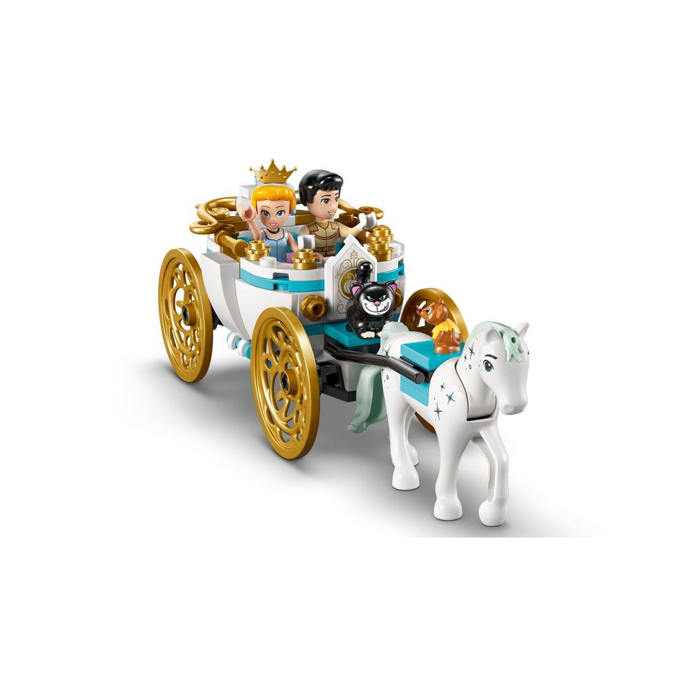 LEGO 43275 Pepeljugin dvorac i kočija sa konjem slika 6