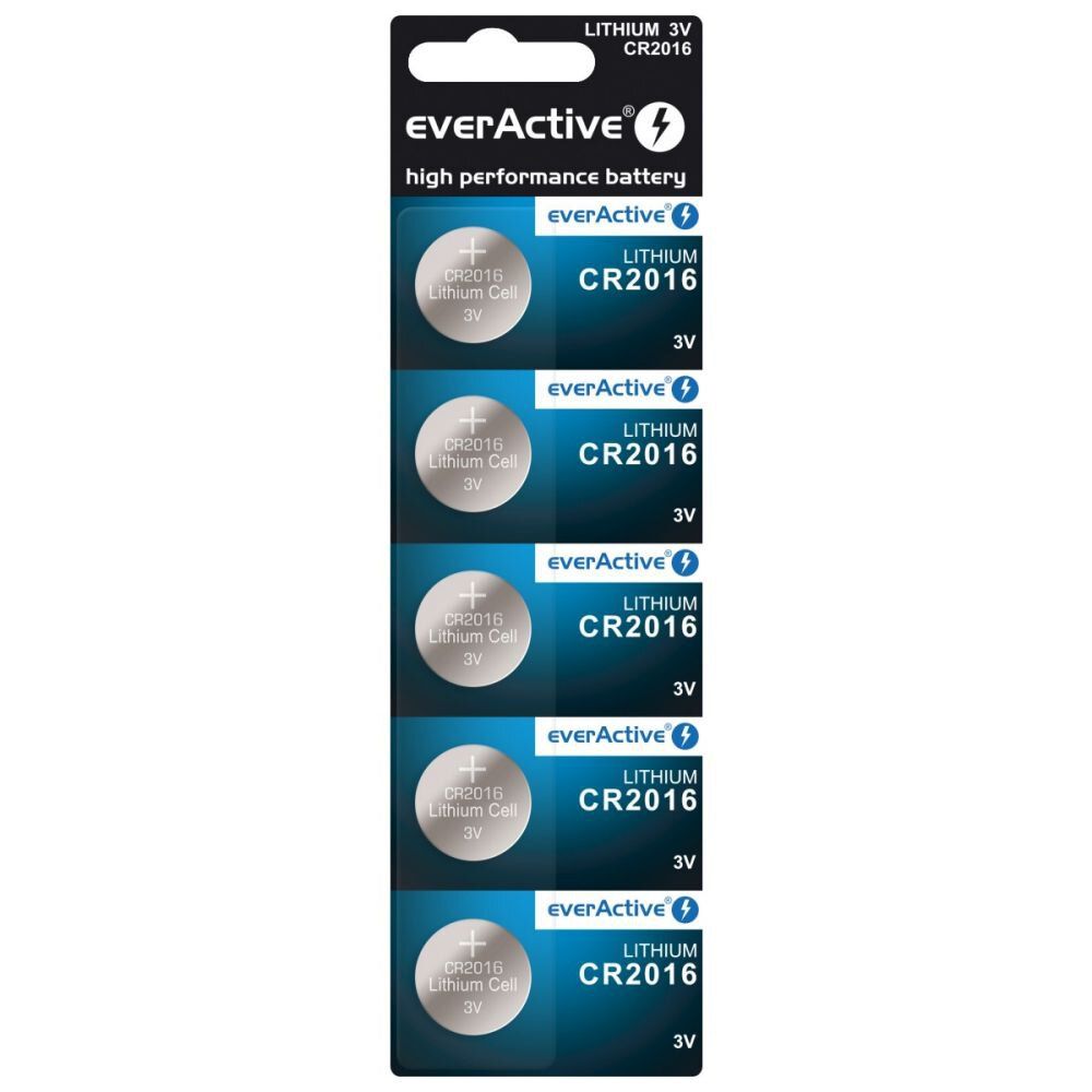 Bateria everactive litowa cr2016 blister 5szt. slika 1