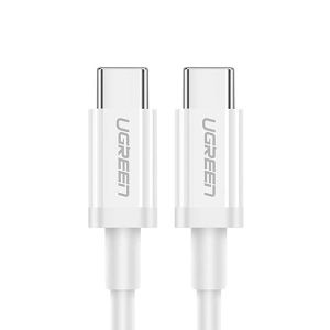 Kabel UGREEN, USB-C 2.0 (M) na USB-C 2.0 (M), 3A, bijeli, 1m