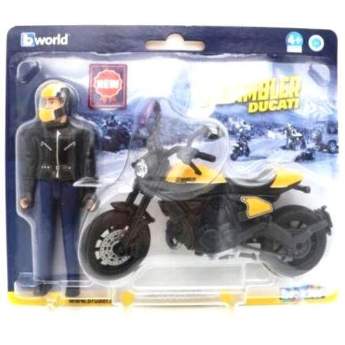 Bruder Ducati motor sa figurom vozača  1:16 slika 1