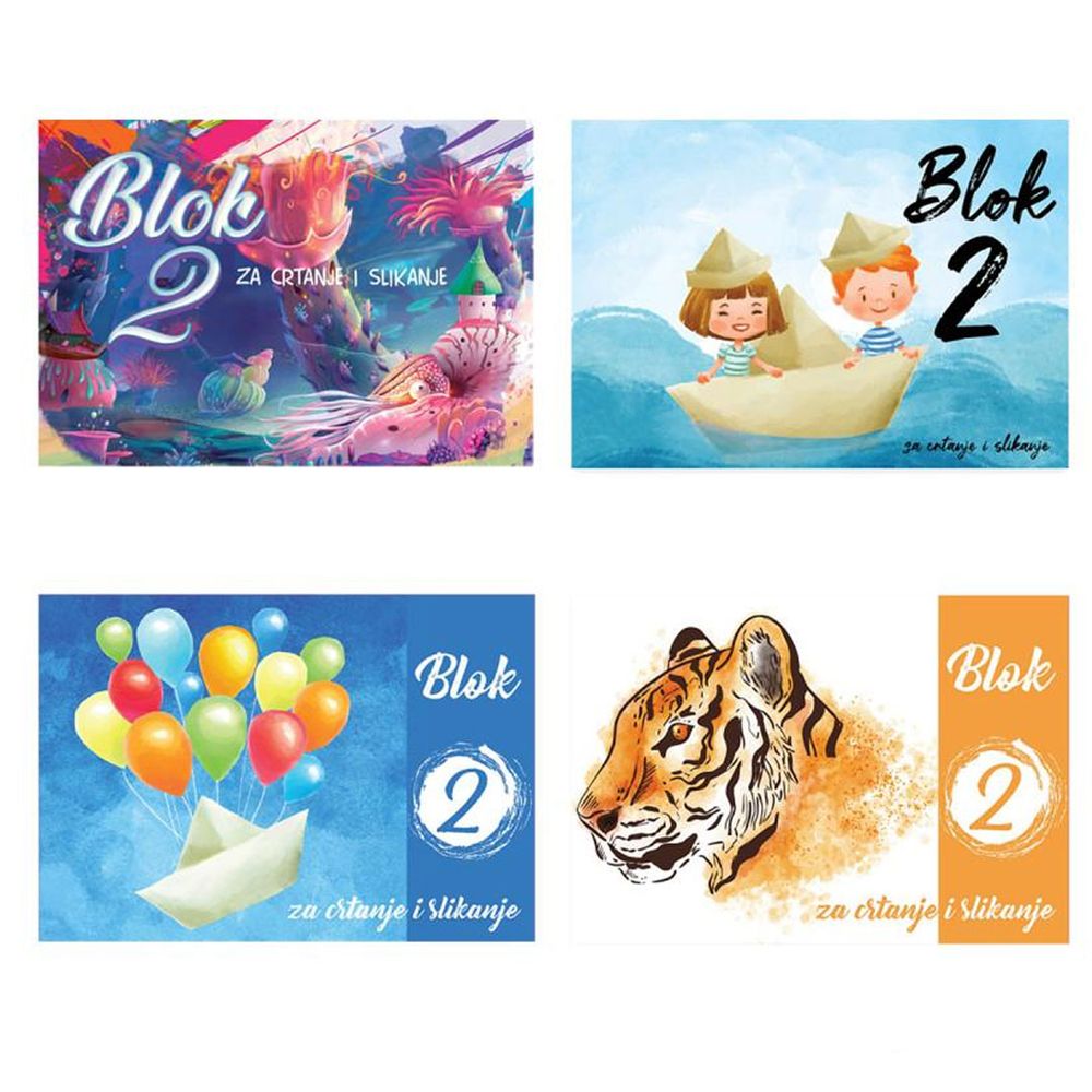 Spirit Blok za crtanje 400035, br.2 10 lista slika 1