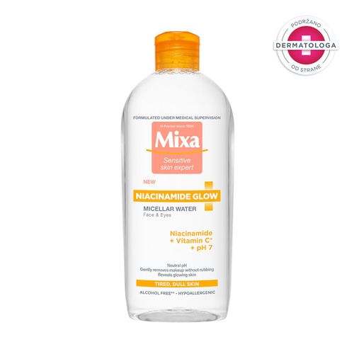 Mixa Niacinamide Glow micelarna voda 400ml slika 2