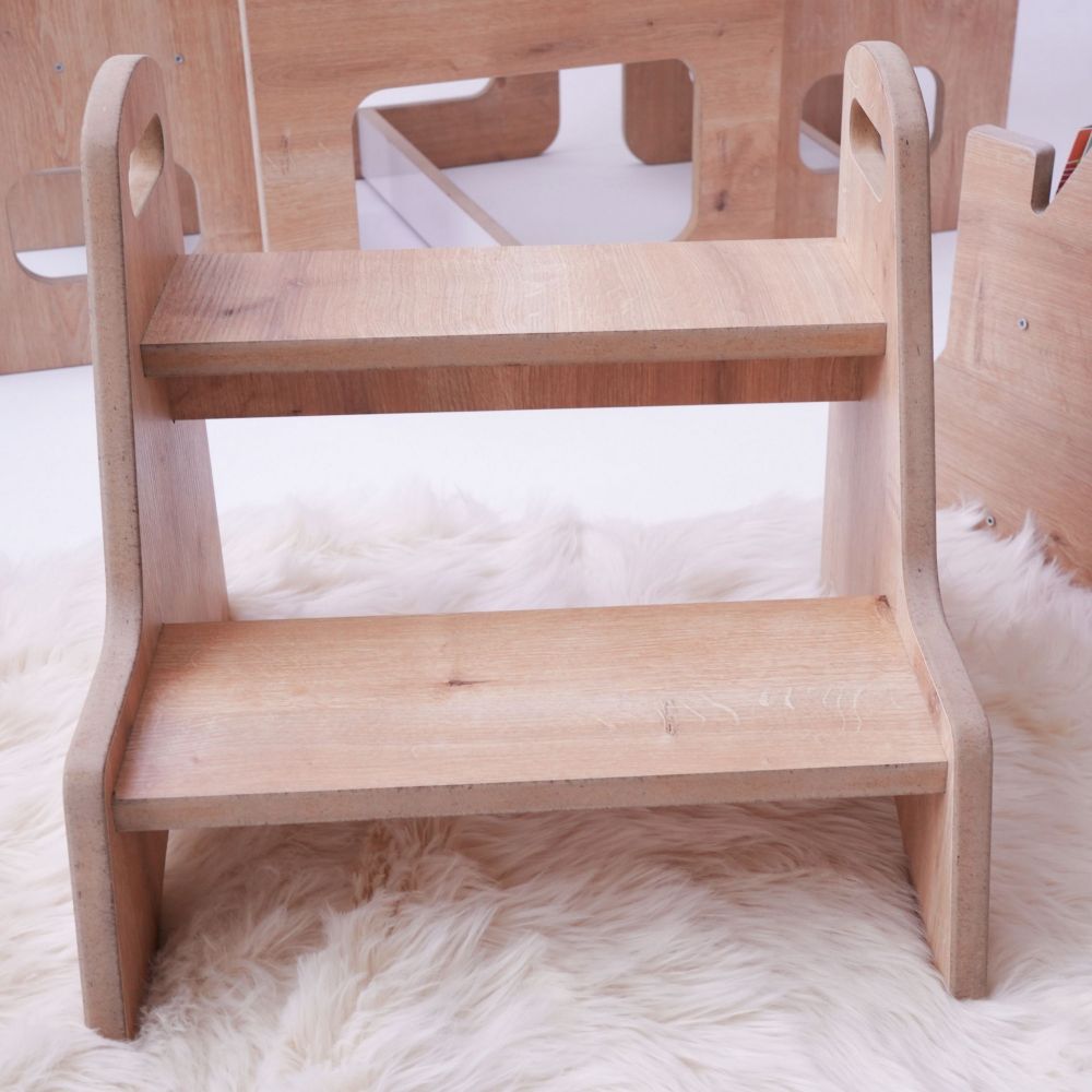 Smeđi dječji stepenik slika 5