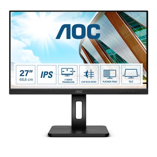 AOC Q27P2Q QHD IPS 27" monitor slika 1