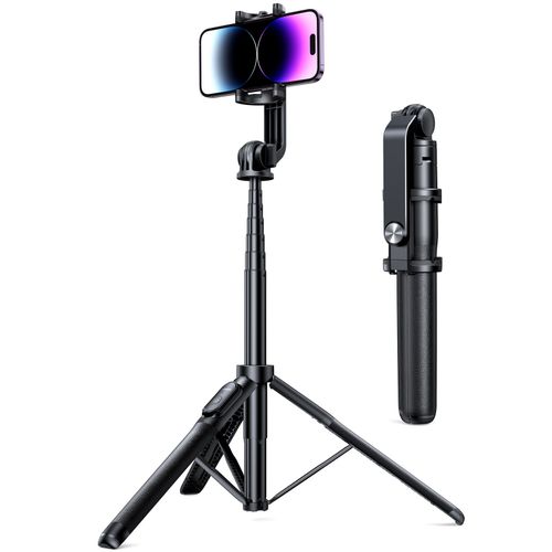 Selfie stick UGREEN 3u1 Tripod s bluetooth daljinskim, crni slika 1