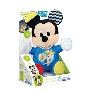 Clementoni Plišana igračka Baby Mickey sa svjetlom i muzikom