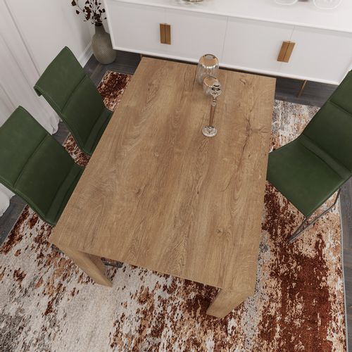 Single 120 - Caucasian, Oak Oak Dining Table slika 2