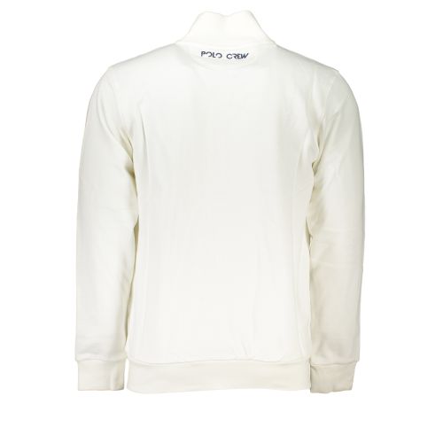 LA MARTINA MEN'S WHITE ZIP SWEATSHIRT slika 2