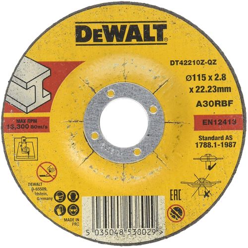 PLOČA ZA REZANJE PLOŠTA 115 x 2,8 x 22,23 mm Dewalt DT42210Z slika 1