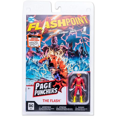 DC Comics Comic Flashpoint + The Flash figure 7cm slika 1
