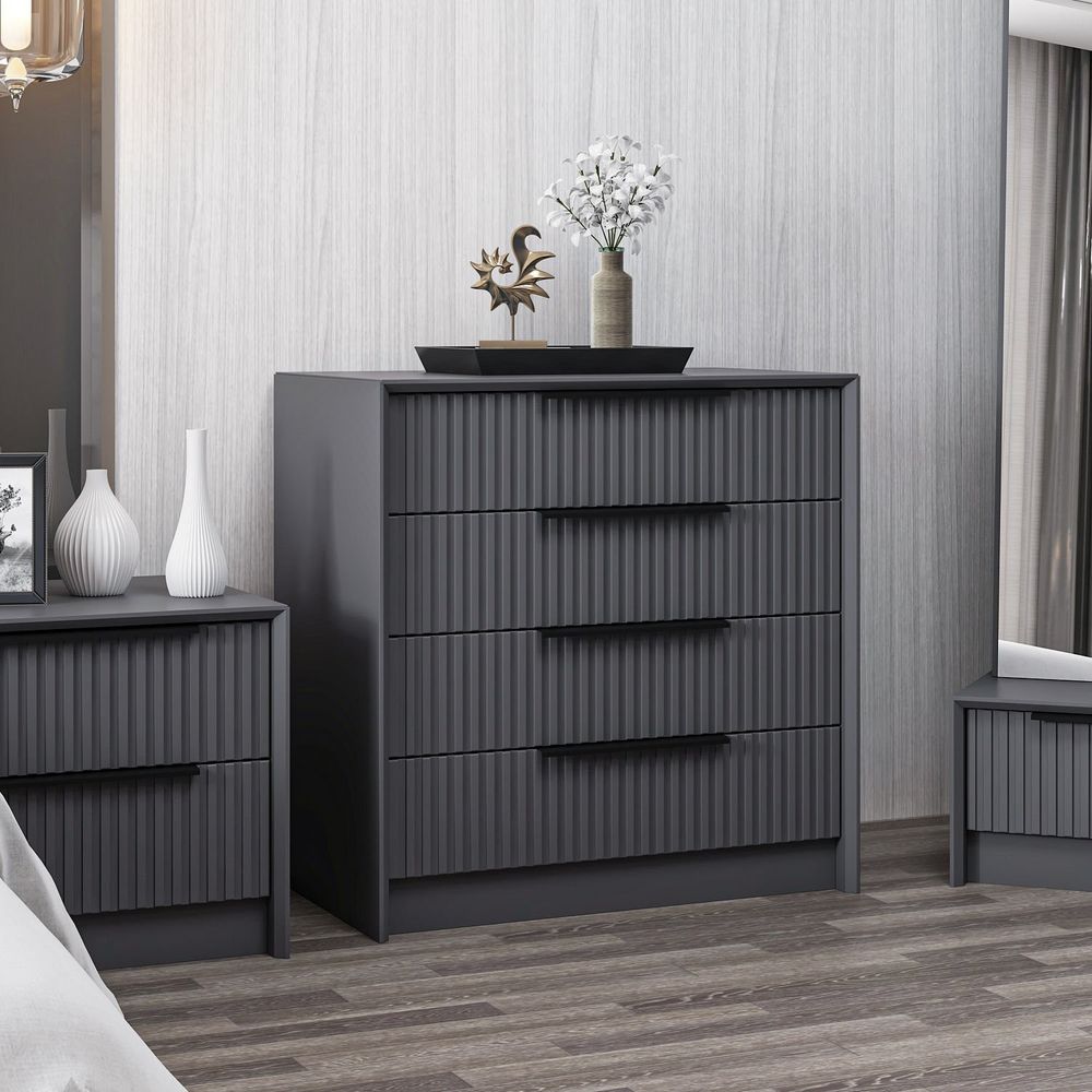 Kale Luxe - Komoda 4800 u Antracit Boji slika 2
