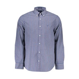 GANT MEN'S LONG SLEEVE SHIRT PURPLE