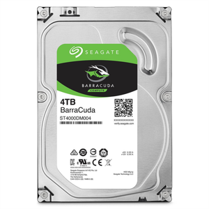 Seagate BarraCuda 4TB 3.5'' SATA3 6Gb/s 256MB 5400rpm