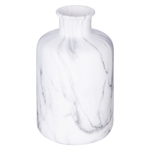 ATMOSPHERA VAZA MARBLE 11X18CM KERAMIKA BIJELA slika 1