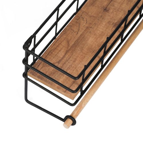 Gwen Oak
Black Wall Shelf slika 7