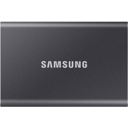 Samsung MU-PC500T/WW Portable SSD 500GB, T7, USB 3.2 Gen.2 (10Gbps), [Sequential Read/Write : Up to 1,050MB/sec /Up to 1,000 MB/sec], Grey slika 1