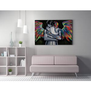 Dekorativna Slika na Platnu WY198 (70 x 100) - Višebojna