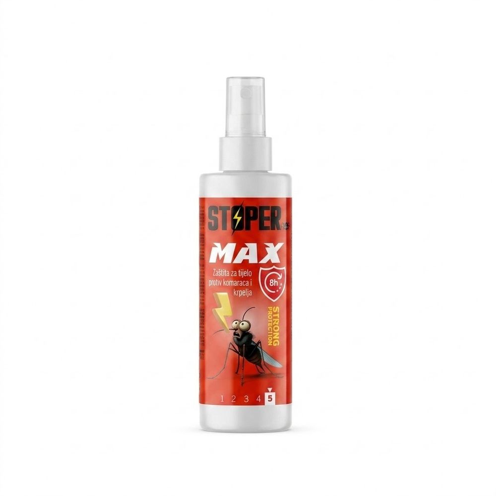 Stoper Sprej protiv komaraca i krpelja MAX 80ml slika 1