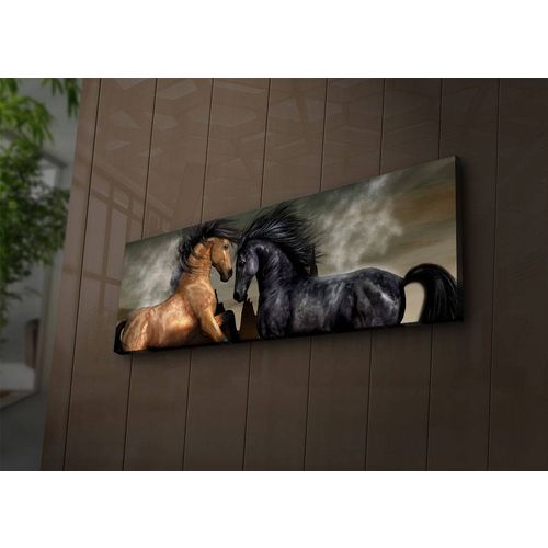 3090İACT-45 Multicolor Decorative Led Lighted Canvas Painting slika 3