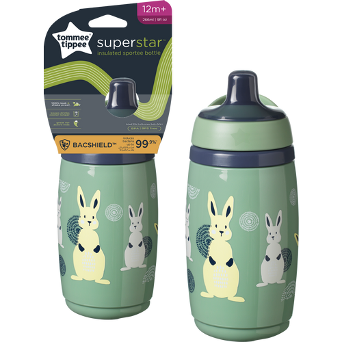 Tommee Tippee sportska boca Sportee 266ml 12m+, zelena slika 1