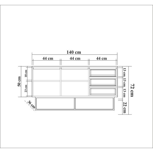 Ruba Walnut
Black Console slika 9