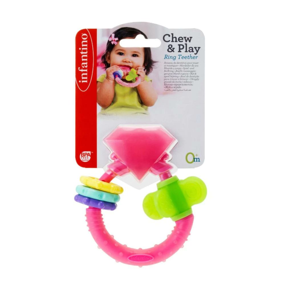 Infantino 306832 Glodalica Chew & Play slika 3