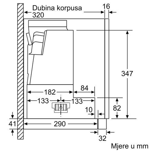 Bosch teleskopska napa DFS067K51 slika 12