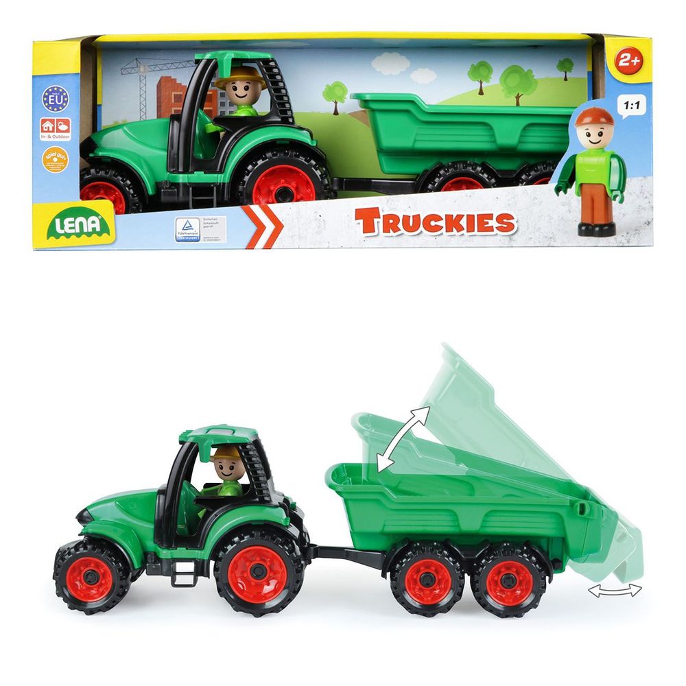 Traktor sa prikolicom, Truckies, 36cm slika 1