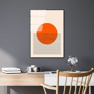 UV-887 - Dekorativna Slika na Kaljenom Staklu, Višebojna, 45 x 65 cm