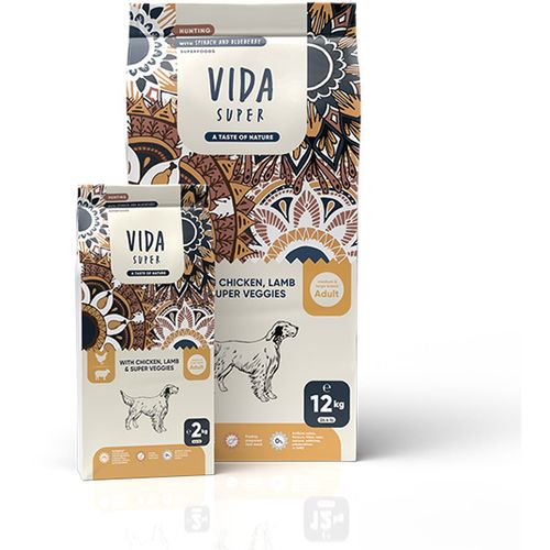 Vida Super Adult Medium i Large Jagnjetina, Piletina i Povrće, hrana za pse 2 kg slika 1