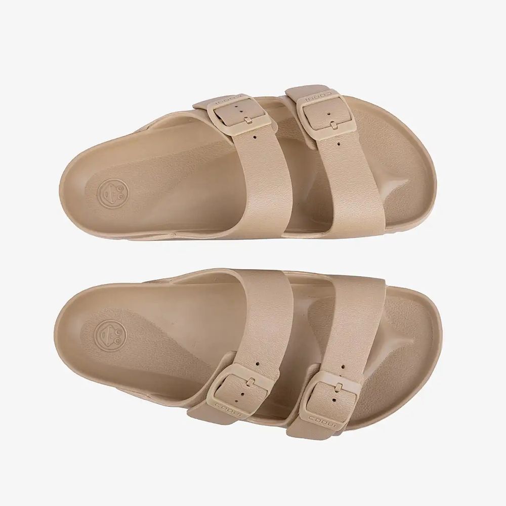 Coqui Ženske papuče Kong, Golden Beige slika 3