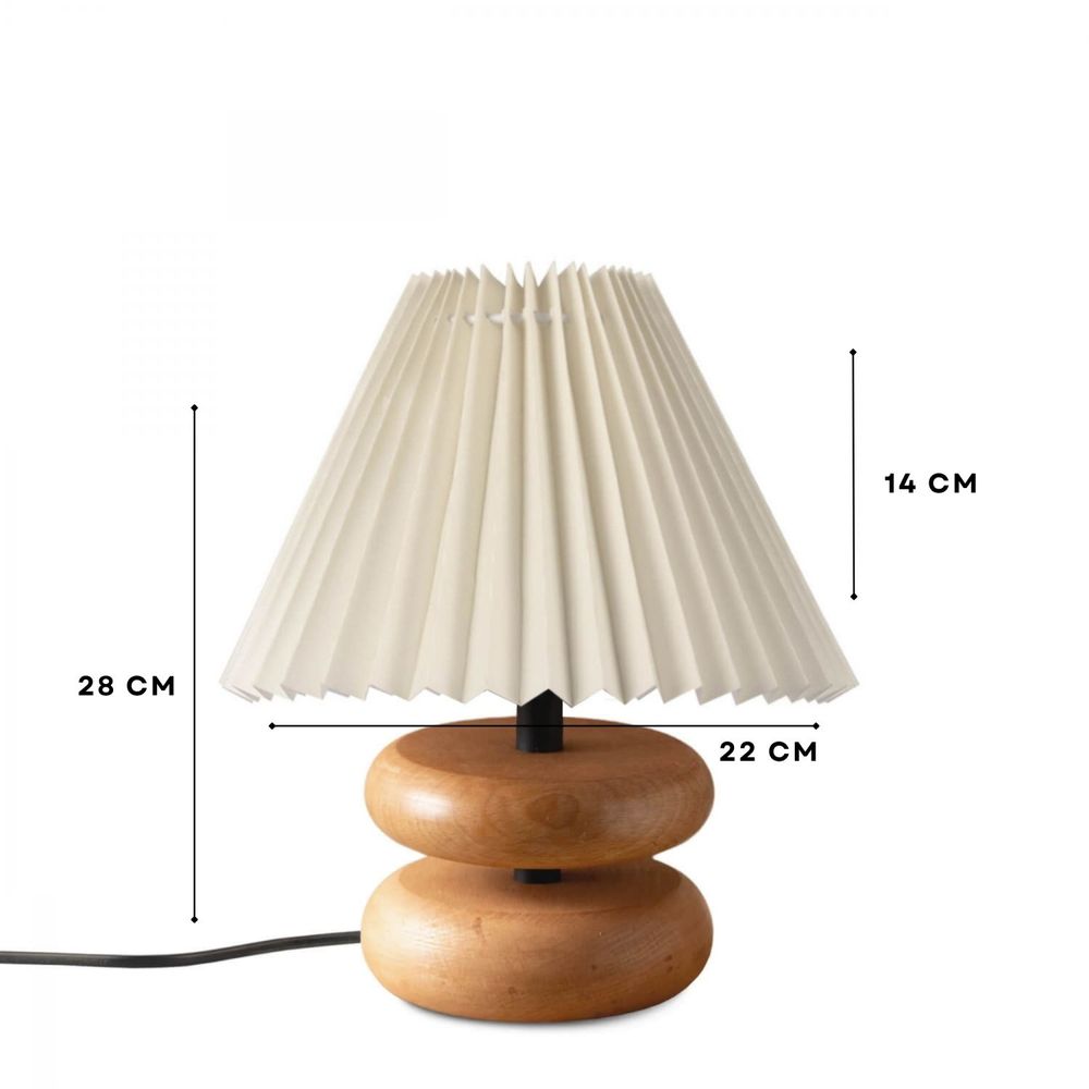 Lampa za sto CreamOak 242078 slika 3