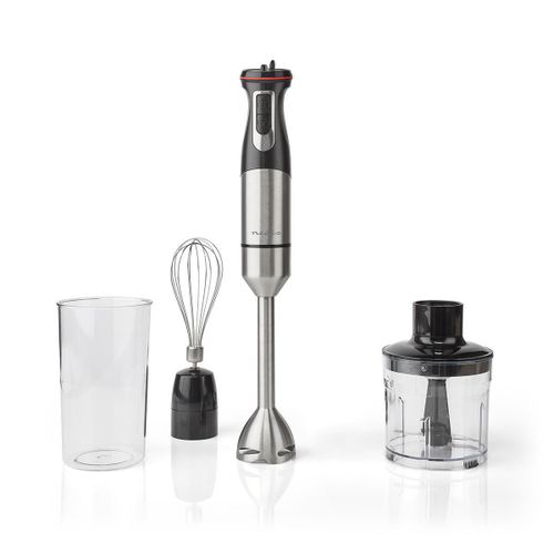 Blender NEDIS KAHB400CAL, 4u1, ručni, 800W, crni slika 1