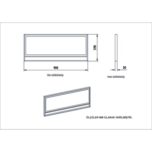 Polka Aynalı - White Gold
White Sideboard slika 5