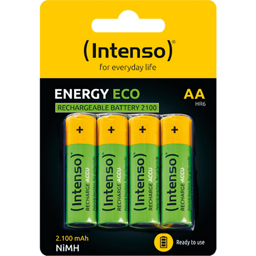 (Intenso) Baterija punjiva AA / HR6, 2100 mAh, blister 4 komada - AA / HR6/2100 slika 1