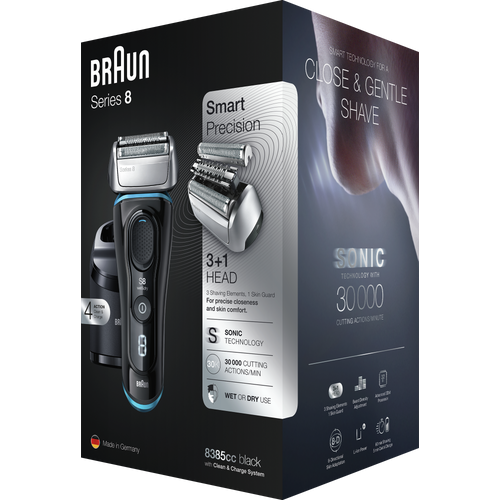 Braun brijaći aparat 8385cc crni slika 8