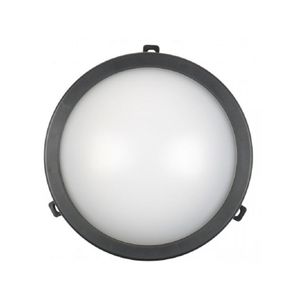 Commel Led svetiljka 12W okrugla 4000K crna