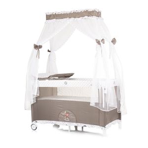 Prenosivi Krevetac Chipolino Palace Bear Beige