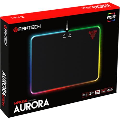 Fantech Podloga za miš, 355 x 255 x 6 mm, RGB - MPR350 Aurora slika 2