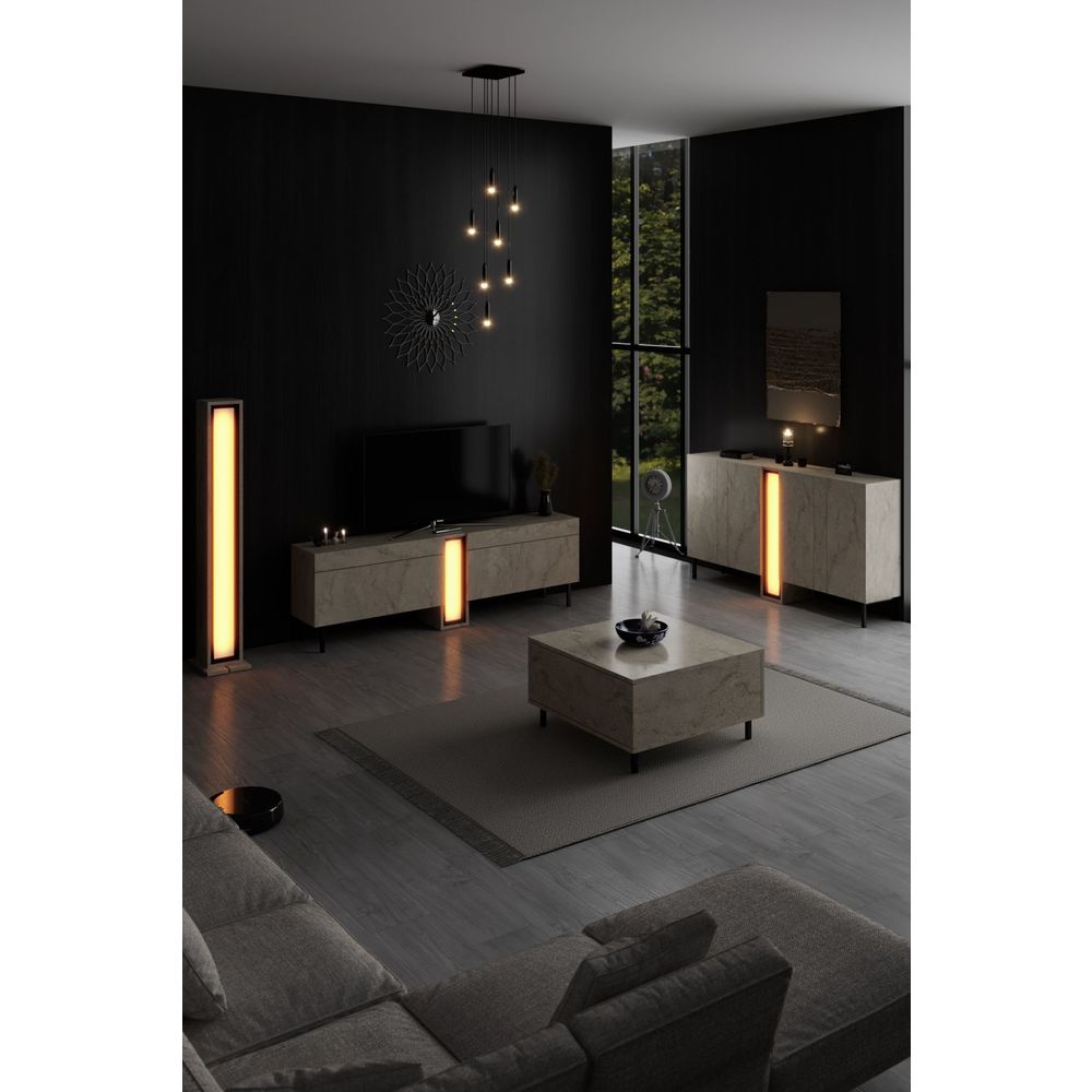 Podna Lampa Nova - Boja: Travertin slika 5