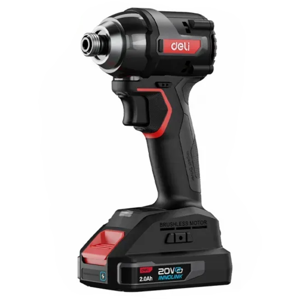 Deli Aku udarni odvijač 1/4" 20V 200Nm, Supreme EDE-QZ20-1D2 slika 1