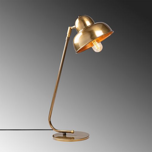 Opviq Stolna lampa META, zlato, metal, 20 x 35 cm, visina 59 cm, E27 40 W, Berceste - 180VINTAGE-ML slika 4