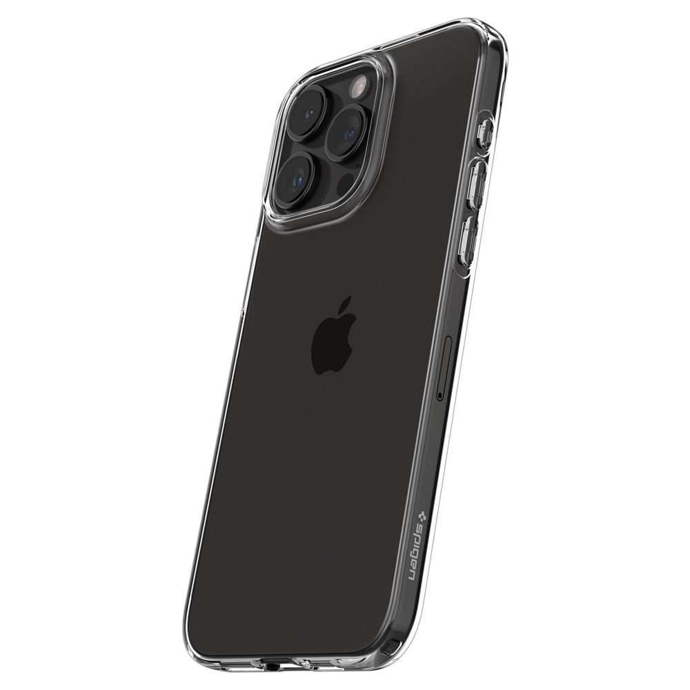 Spigen Liquid Crystal, crystal clear - iPhone 15 Pro Max slika 9