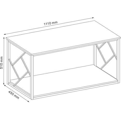 Stolić TABLO L - MDF  slika 2