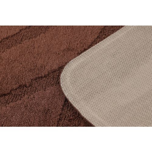 Symphony - Brown Brown Bathmat slika 5