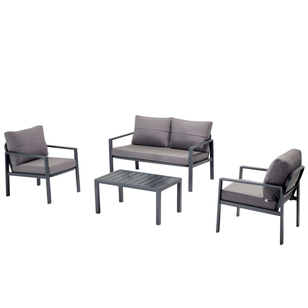 Siena Antracitni Vrtni Lounge Set slika 4