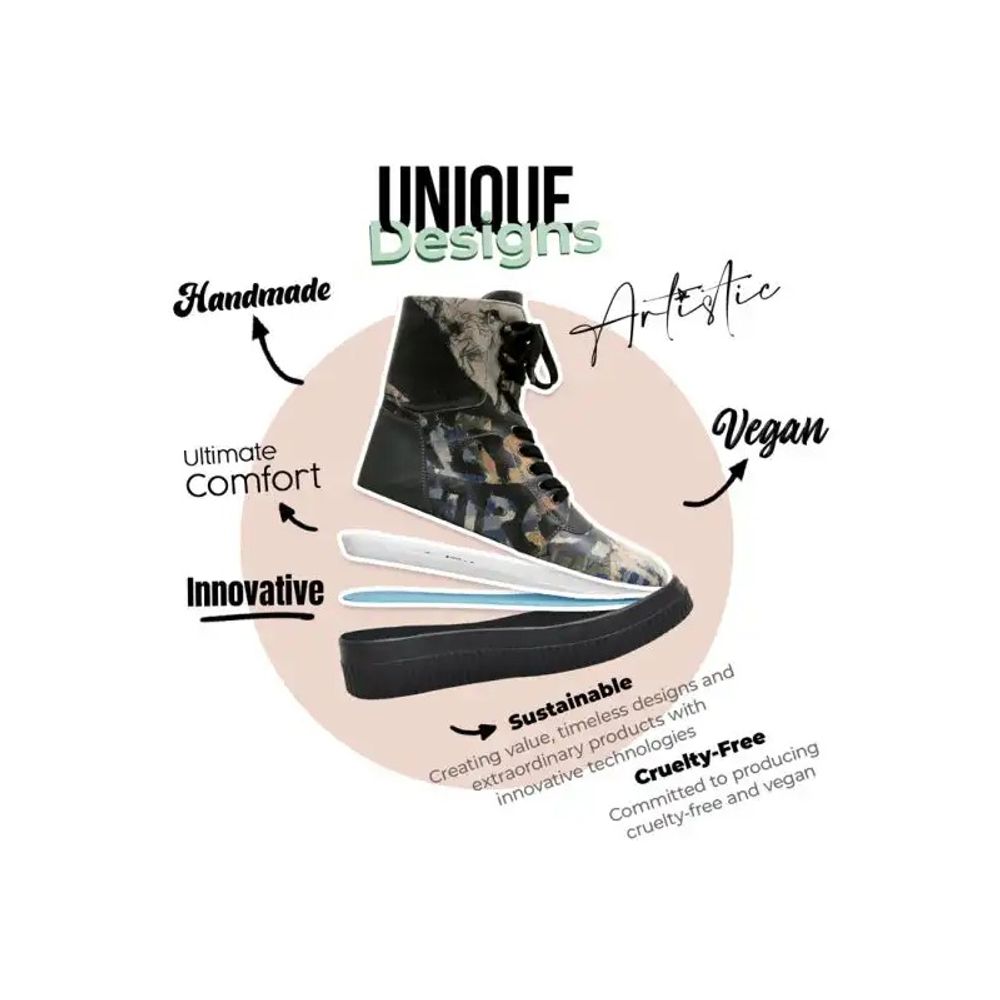 DOGO Duboke čizme Future Boots Les Peintres slika 10
