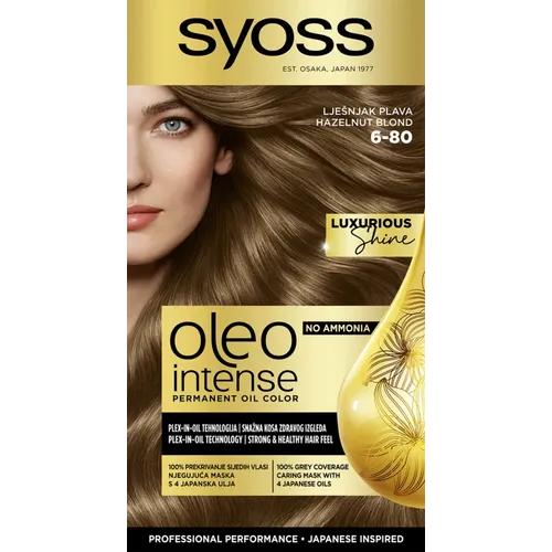 Syoss Oleo Intense Farba za kosu 6-80 Hazelnut Blond slika 1