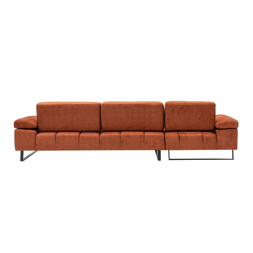 Mustang Small Left - Narandžasti Ugaoni Sofa slika 9